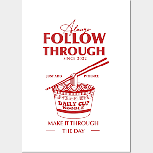 Follow Through Posters and Art